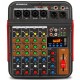 MESA DE SOM PHANTOM 4 CANAIS BLUETOOTH RADIO C/ EFEITOS BIVOLT