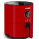 FRITADEIRA ELETRICA AIR FRYER ARNO 1400W 4,2L C/ TEMPORIZADOR - VERMELHA