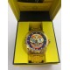 RELOGIO MASCULINO INVICTA 50MM ANALOGICO QUARTZO RESISTENTE AGUA 100M - DOURADO