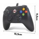 CONTROLE JOYSTICK KNUP USB XBOX 360 PC C/ VIBRAÇAO P3 - PRETO