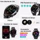 RELOGIO SMARTWATCH TELA 1.43 TRANYA WIFI BLUETOOTH C/ PULSEIRA SILICONE