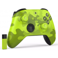 CONTROLE SEM FIO XBOX ONE SERIES XS COMPATIVEL PC C/ ADAPTADOR USB