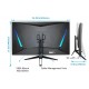 MONITOR LED 28 FYH 4K UHD 144HZ IPS ALTO FALANTE C/ USB-C CONTROLE REMOTO