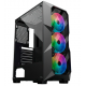 GABINETE GAMER ATX C/ 03 FANS LATERAL EM VIDRO LUX PLATINUM