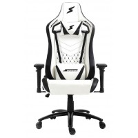 CADEIRA GAMER SUPERFRAME RECLINAVEL C/ APOIO BRA&Ccedil;O ALMOFADAS - BRANCA