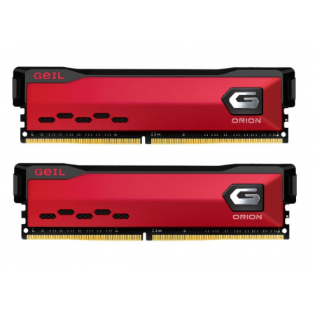 MEMORIA RAM GEIL 16GB (2X8GB) DDR4 3200MHZ - VERMELHA ORION