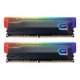 MEMORIA RAM GEIL 16GB (2X8GB) RGB DDR4 3200MHZ - PRETA