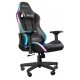 CADEIRA GAMER GALAX RGB RECLINAVEL C/ APOIO BRAÇOS - PRETA