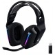 HEADSET GAMER SEM FIO LOGITECH 7.1 USB RECARREGAVEL C/ RGB