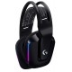 HEADSET GAMER SEM FIO LOGITECH 7.1 USB RECARREGAVEL C/ RGB
