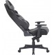 CADEIRA GAMER TECHINI SPORT RECLINAVEL C/ APOIO CABEÇA BRAÇOS - PRETA E CINZA