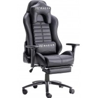 CADEIRA GAMER XT RACER RECLINAVEL C/ APOIO BRA&Ccedil;OS LOMBAR CABE&Ccedil;A - PRETA