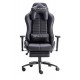 CADEIRA GAMER XT RACER RECLINAVEL C/ APOIO BRAÇOS LOMBAR CABEÇA - PRETA