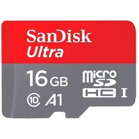 CARTAO DE MEMORIA SANDISK MICRO SD 16GB C/ ADAPTADOR