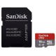 CARTAO DE MEMORIA SANDISK MICRO SD 16GB C/ ADAPTADOR