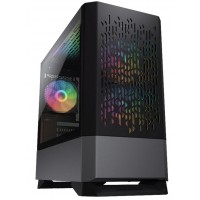 GABINETE GAMER COUGAR MINI TOWER RGB C/ LATERAL VIDRO TEPERADO