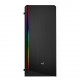 GABINETE AEROCOOL MID TOWER RGB C/ LATERAL ACRILICO - PRETO