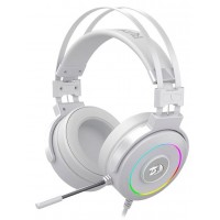 FONE DE OUVIDO HEADSET GAMER REDRAGON 7.1 40MM C/ USB RGB - BRANCO