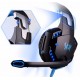FONE DE OUVIDO HEADSET GAMER 50MM KOTION C/ MICROFONE FLEXIVEL