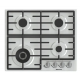 COOKTOP A GAS HISENSE 4 QUEIMADORES 220V C/ PAINEL DE CONTROLE - INOX