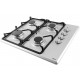 COOKTOP AUTOMATICO PHILCO 4 QUEIMADORES 3000W C/ TAMPO INOX