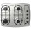 COOKTOP A GAS VENAX 4 QUEIMADORES AUTOMATICO C/ BOTAO REMOVIVEL BIVOLT