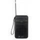 RADIO DE BOLSO MP3 PORTATIL FSOUND AM FM C/ ALÇA - PRETO