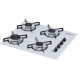 COOKTOP A GAS CHAMALUX 4 QUEIMADORES 7450W C/ ULTRA CHAMA BIVOLT