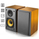 PAR DE CAIXAS DE SOM EM MADEIRA EDIFIER 24W C/ Woofer de 4 POL