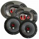 KIT ALTO FALANTES AUTOMOTIVO BOMBER 6X9 120W QUADRIAXIAL