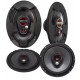 KIT ALTO FALANTES AUTOMOTIVO BOMBER 6X9 120W QUADRIAXIAL