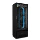 REFRIGERADOR EXPOSITOR VERTICAL METALFRIO 577L FROST FREE C/ 1 PORTA - PRETO