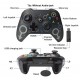 CONTROLE SEM FIO XBOX ONE COMPAIVEL PC PS3 C/ MICRO-USB - PRETO