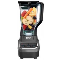 LIQUIDIFICADOR PROFISSIONAL NINJA 1000W 2L C/ 3  VELOCIDADES 110V - PRETO