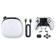 CONTROLE PS5 SEM FIO BLUETOOTH C/ USB-C VIBRAÇAO - BRANCO