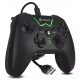 CONTROLE JOYSTICK COM FIO XBOX 360 PC KNUP C/ VIBRAÇAO - PRETO