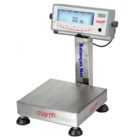 BALAN&Ccedil;A ELETRONICA DE PRECISAO MARTE 2KG X 0.5G C/ COLUNA - INOX