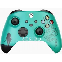 CONTROLE XBOX ONE SERIES XS SEM FIO EDI&Ccedil;AO SEKIRO C/ PADDLES - VERDE