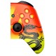 CONTROLE XBOX ONE SERIES XS SEM FIO ED. DRAGON FLAMES C/ PADDLES