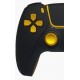 CONTROLE PLAYSTATION 5 SEM FIO ALTA PERFORMANCE C/ BLUETOOTH - PRETO E DOURADO