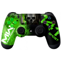 CONTROLE PLAYSTATION 4 SEM FIO ED. CALL OF DUTY 141 GHOST C/ BLUETOOTH