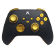 CONTROLE XBOX ONE SERIES XS SEM FIO C/ PADDLES - PRETO E DOURADO