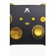 CONTROLE XBOX ONE SERIES XS SEM FIO C/ PADDLES - PRETO E DOURADO