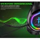FONE DE OUVIDO HEADSET GAMER RGB 50MM P3 C/ CANCELAMENTO DE RUIDO
