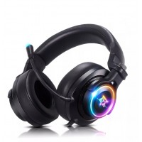 FONE DE OUVIDO HEADSET GAMER ADAMANTIUN RGB 50MM C/ MICROFONE FLEXIVEL