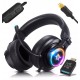 FONE DE OUVIDO HEADSET GAMER ADAMANTIUN RGB 50MM C/ MICROFONE FLEXIVEL